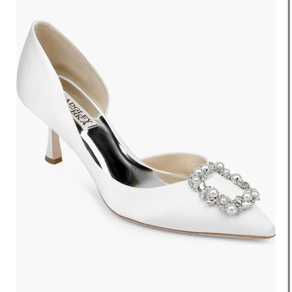 Badgley Mischka heels. Size 7.5 super comfortable. Used only once - Picture 1 of 11